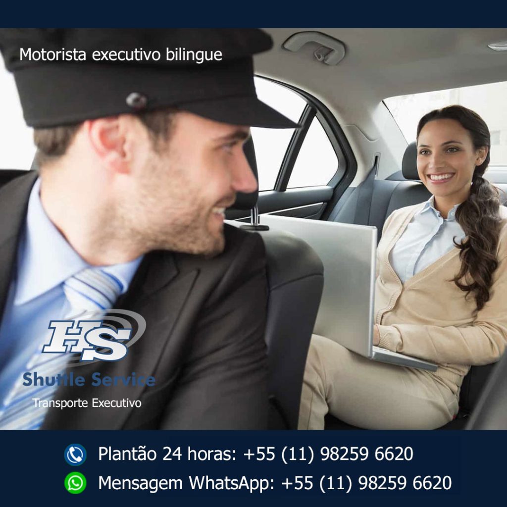 motorista executivo bilingue sp