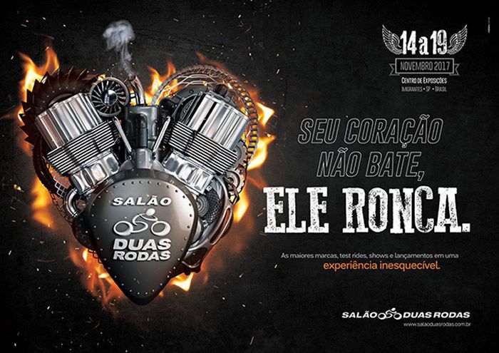 van para o salão das duas rodas