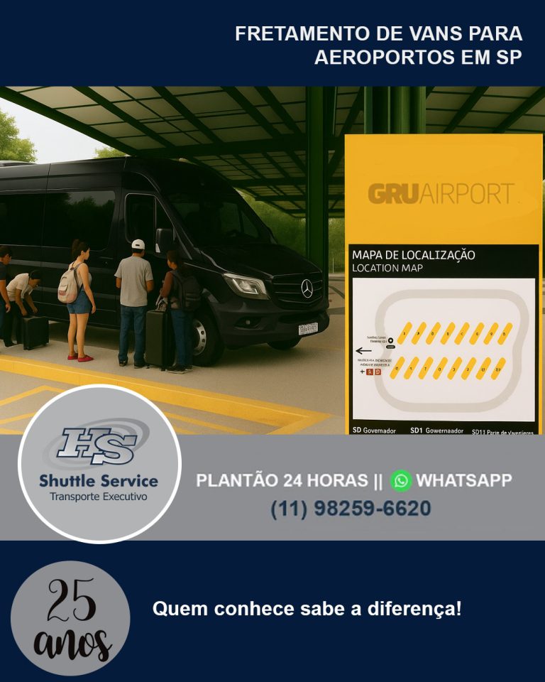 Transporte Executivo para Aeroportos SP: O Guia Definitivo de Receptivo Premium (GRU, CGH, VCP) | 25 Anos de Tradição