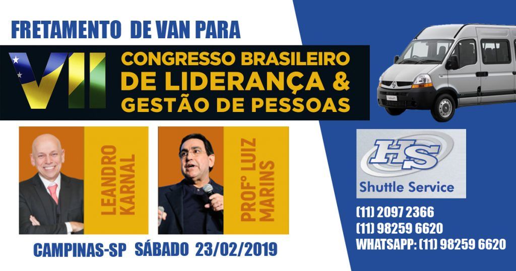 Van para congresso