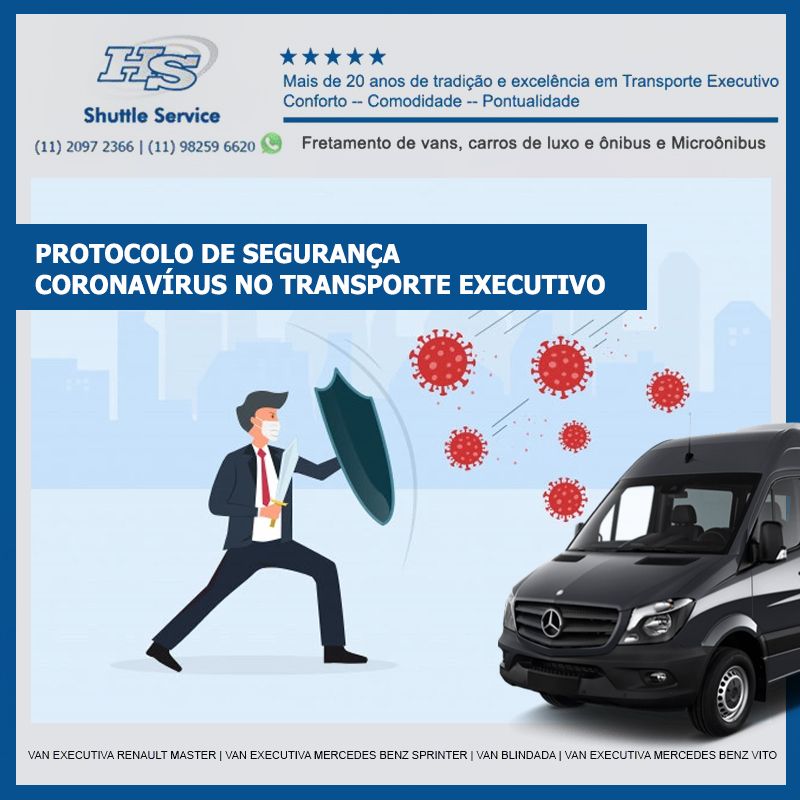 Coronavirus Transporte Executivo