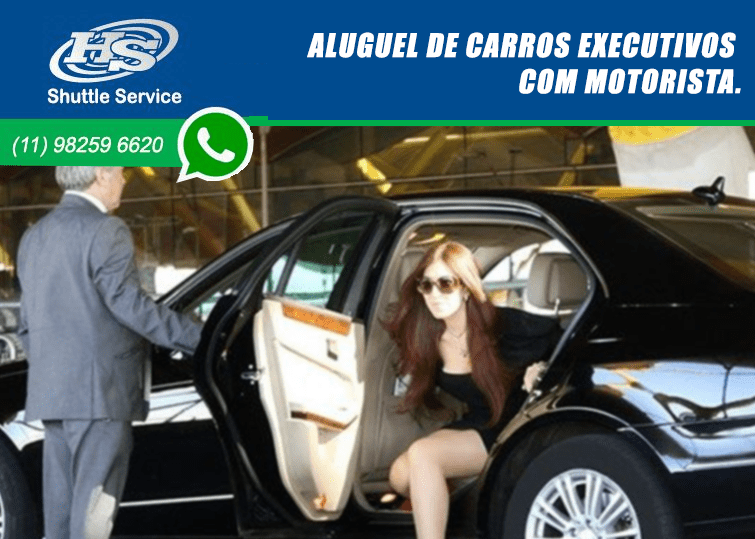 Aluguel de carros executivos com motorista