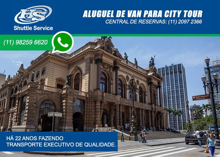 Aluguel de van Para City Tour