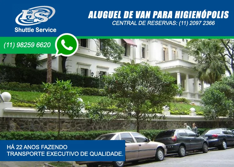 Fretamento De Vans Em Higienópolis