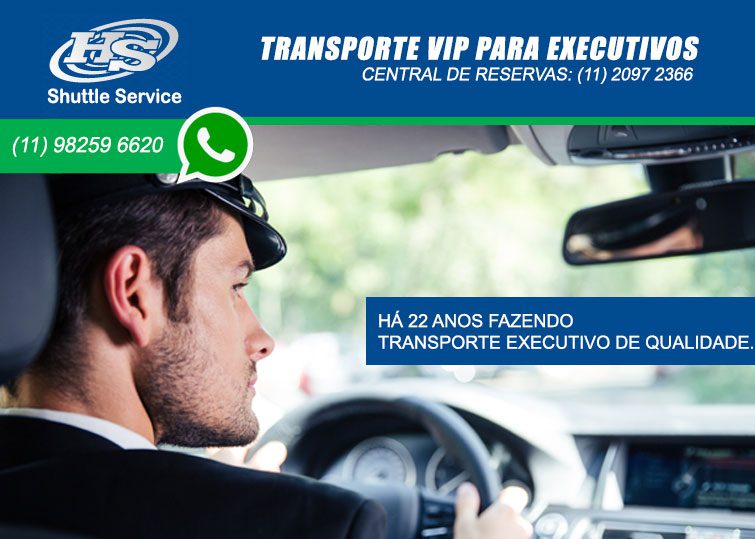 Transporte vip motorista particular