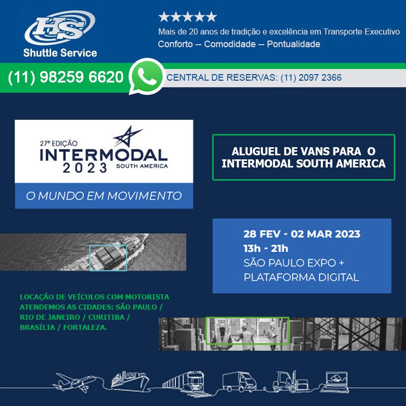 aluguel de van para o intermodal SP