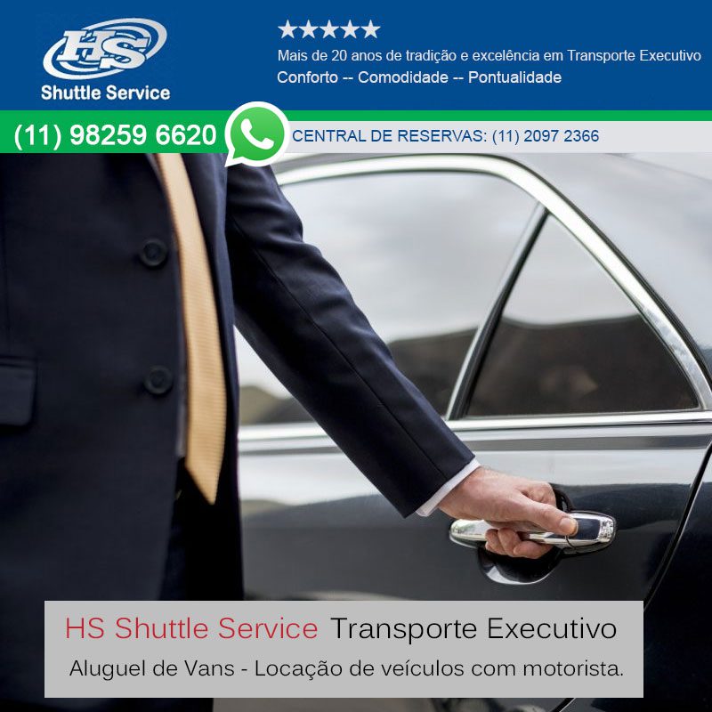 Duvidas sobre transporte executivo