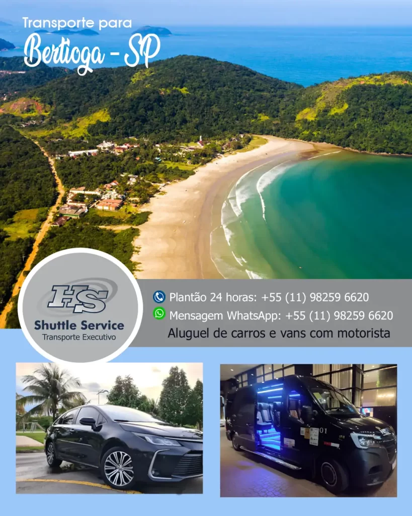 Aluguel de van para Bertioga