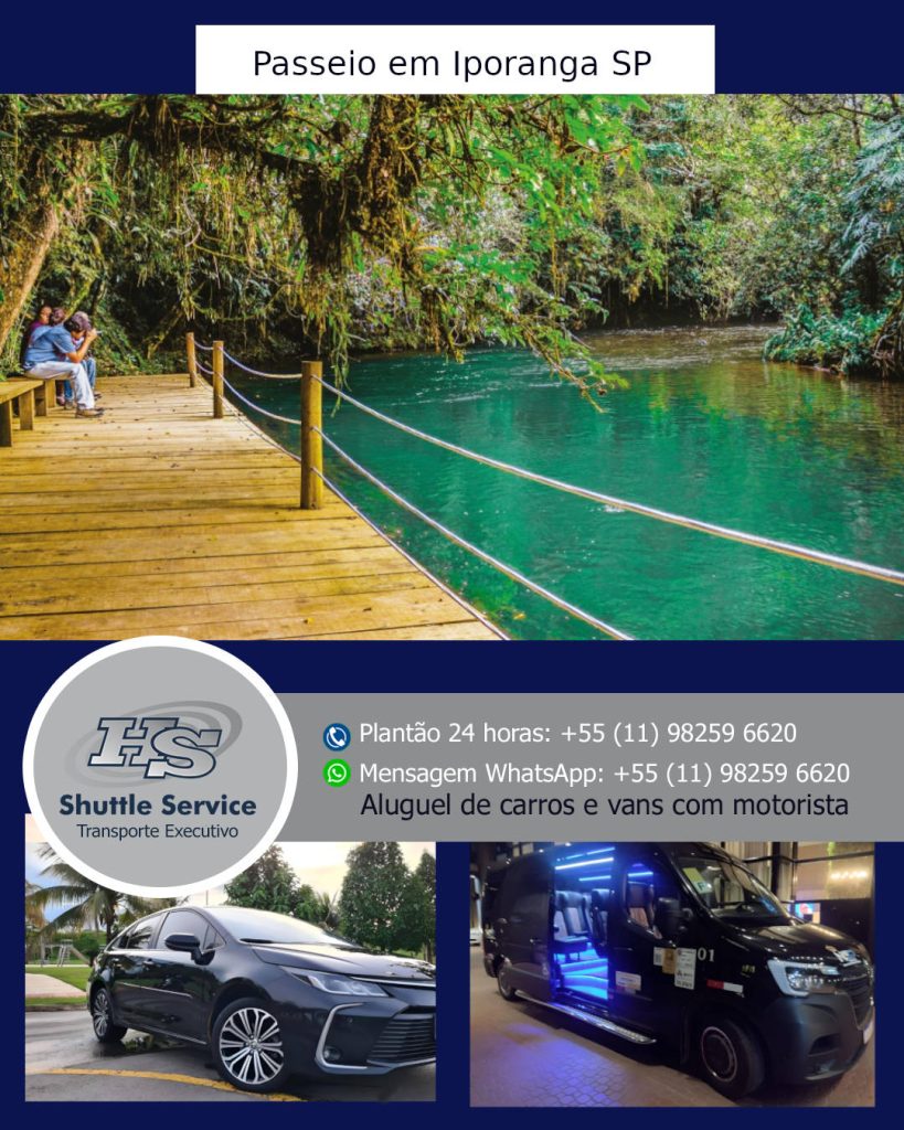 Aluguel de van em Iporanga