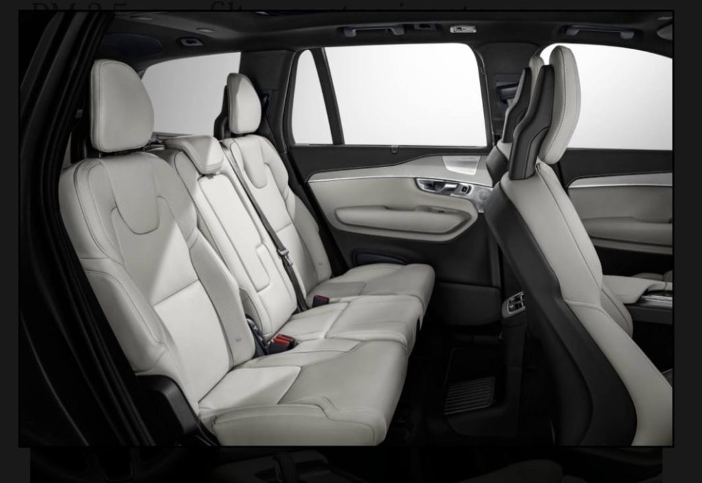 Aluguel de Veículo Especiais -Volvo X90 bancos de couro