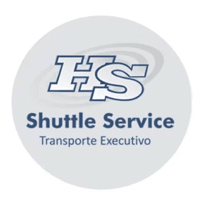 Logo HS Shuttle Service Transporte Executivo em SP