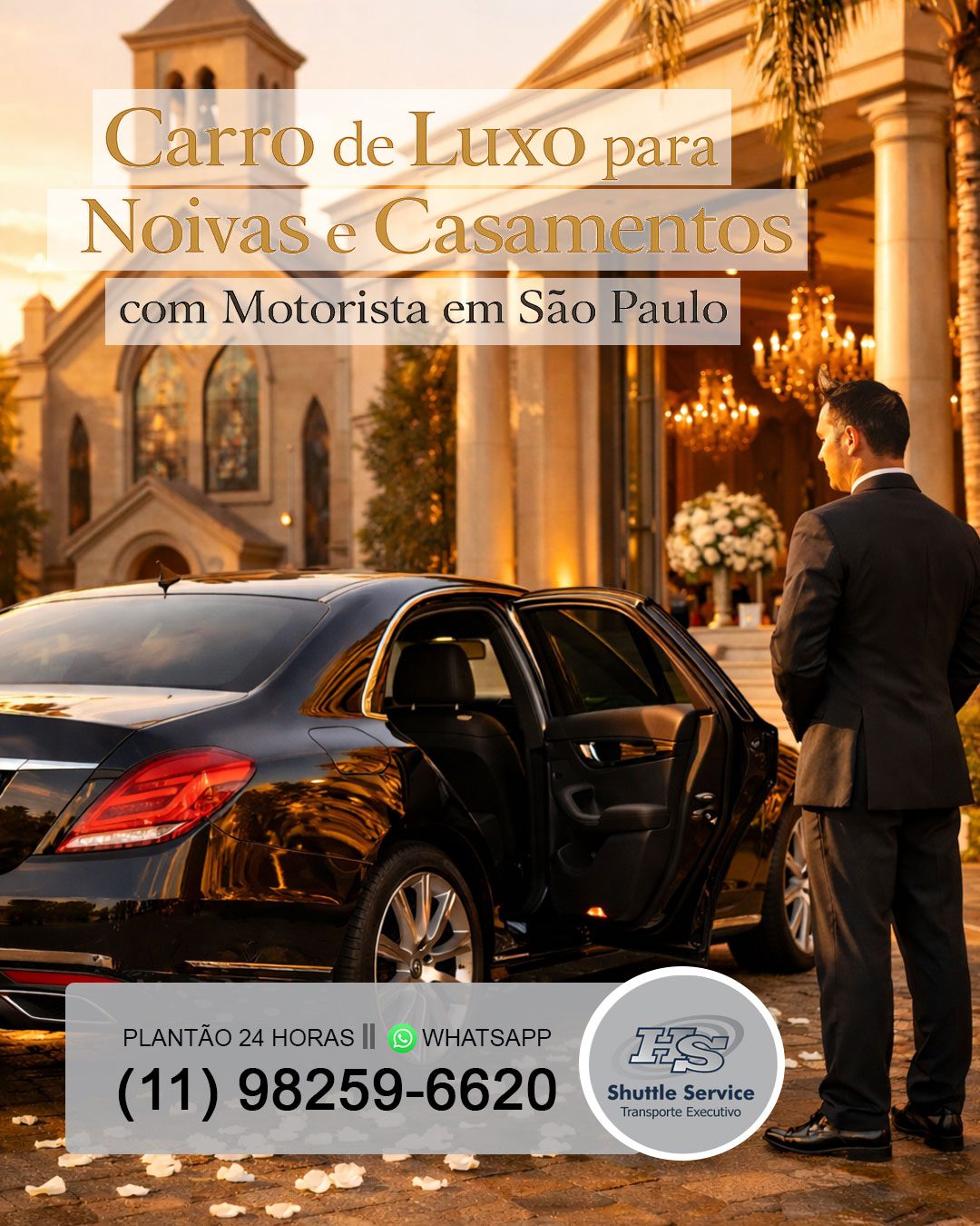 carros de luxo para noivas e casamentos